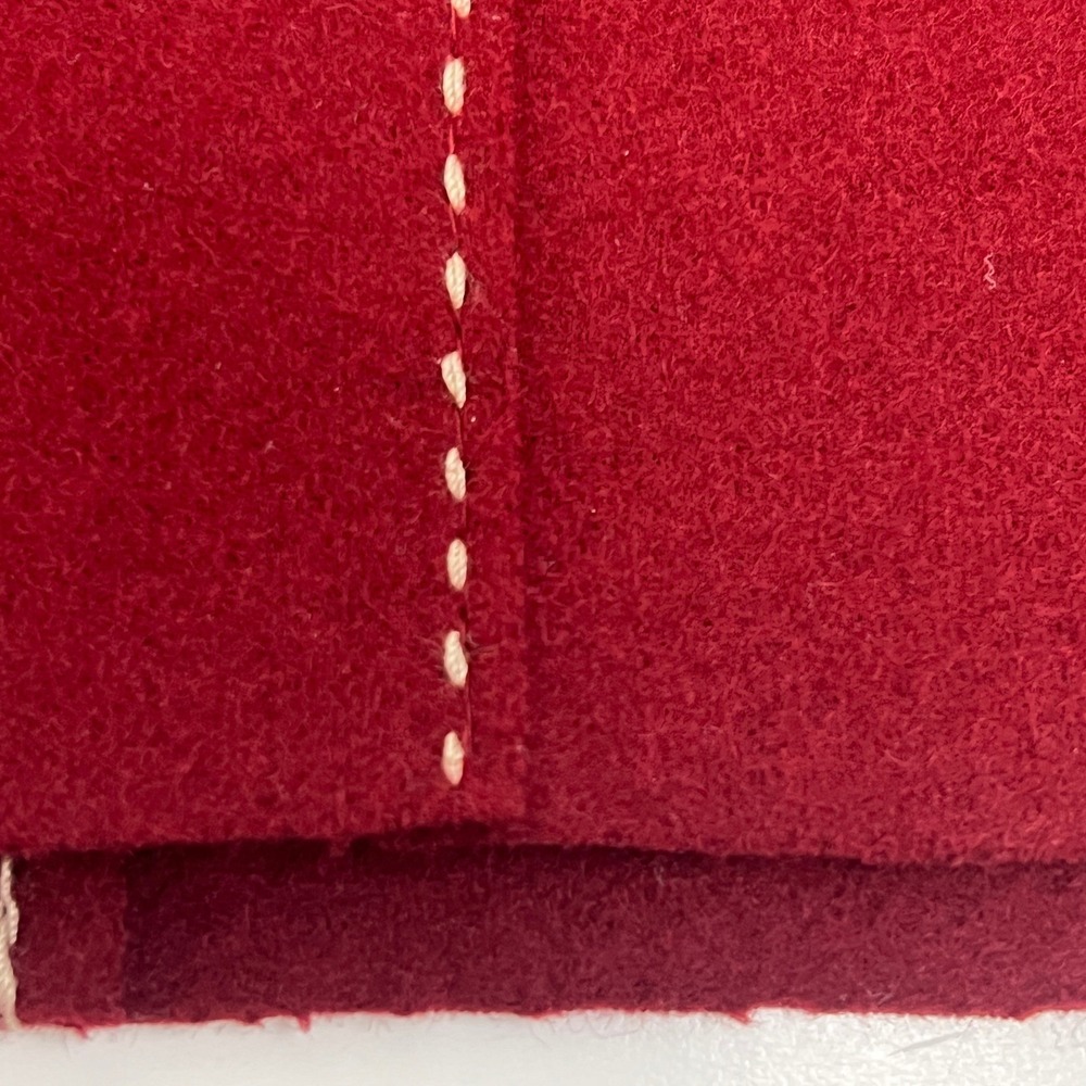 J Crew Burgundy Wool Nylon Blend Knee Length Skirt Pencil 6 - Picture 2 of 15